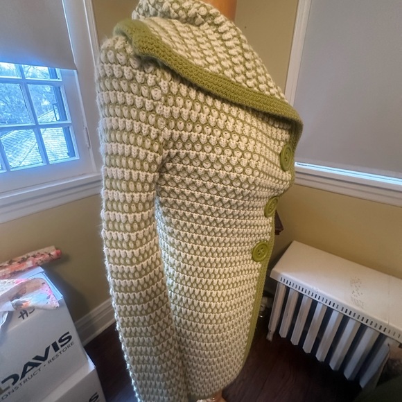 Unique FREE PEOPLE Sweater Coat Jacket S/P - Picture 3 of 7